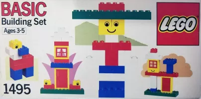 Set  LEGO Basic 1495 Basic Building Set Trial Size