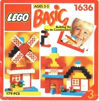 Set  LEGO Basic 1636 Handy Bucket of Bricks, 3+