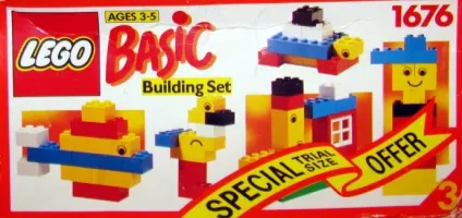 Set  LEGO Basic 1676 Basic Building Set, 3+