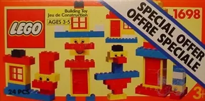 Set  LEGO Basic 1698 Basic Building Set 3+, Special Offer