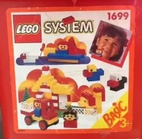Set  LEGO Basic 1699 Small Bucket, 3+