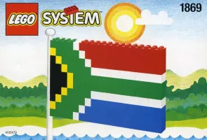 Set  LEGO Basic 1869 South African Flag