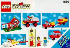 Set  LEGO Basic 1880 5+ Bucket