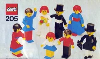 Set  LEGO Basic 205 People Set