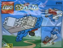 Set  LEGO Basic 2135 Aeroplane
