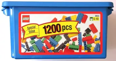 Set  LEGO Basic 3033 Special Value Blue Tub