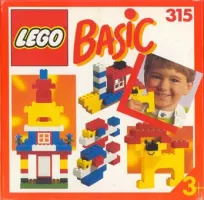 Set  LEGO Basic 315 Basic Building Set, 3+