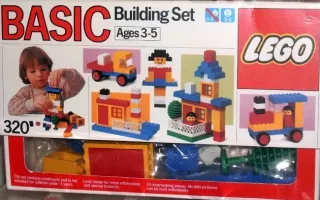 Set  LEGO Basic 320 Basic Building Set, 3+