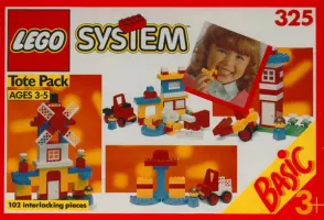Set  LEGO Basic 325 Basic Building Set, 3+