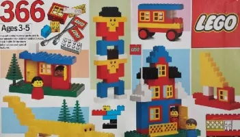 Set  LEGO Basic 366 Basic Building Set