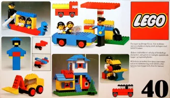 Set  LEGO Basic 40 Basic Building Set, 3+