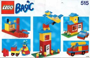 Set  LEGO Basic 515 Basic Building Set, 5+