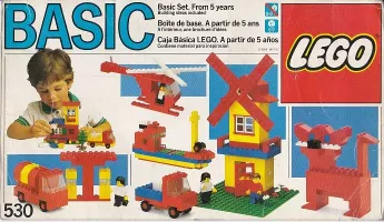 Set  LEGO Basic 530 Basic Building Set, 5+