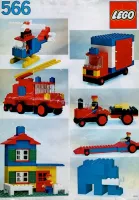 Set  LEGO Basic 566 Basic Building Set, 5+