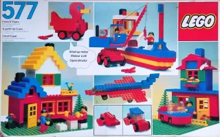 Set  LEGO Basic 577 Basic Building Set, 5+