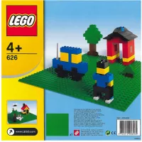 Set  LEGO Basic 626 Building Plate, Green