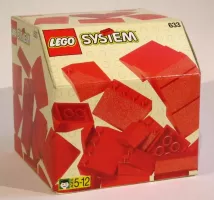 Set  LEGO Basic 633 Roof Tiles