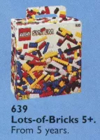 Set  LEGO Basic 639 Lots of Extra Basic Bricks, 5+
