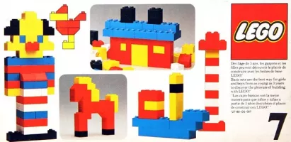Set  LEGO Basic 7 Basic Building Set, 3+