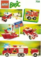 Set  LEGO Basic 735 Basic Building Set, 7+