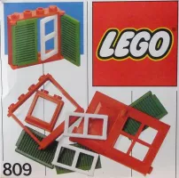 Set  LEGO Basic 809 Doors and Windows