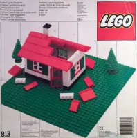 Set  LEGO Basic 813 Baseplate, Green