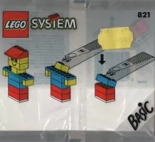 Set  LEGO Basic 821 Brick Separator, Grey