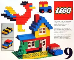 Set  LEGO Basic 9 Basic Building Set, 3+