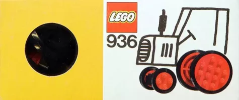 Set  LEGO Basic 936 Wheels and Tyres