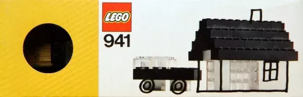 Set  LEGO Basic 941 Black and Clear Bricks