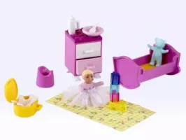 Set LEGO Belville 5836 Beautiful Baby Princess