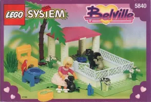 Set LEGO Belville 5840 Garden Playmates