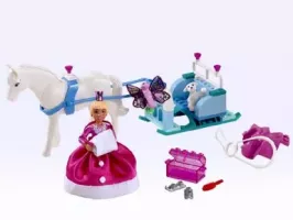 Set LEGO Belville 5842 Vanilla's Frosty Sleighride