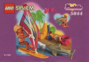 Set LEGO Belville 5844 Dolphin Windsurfer