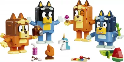 Set  LEGO Bluey 11217 Brick-Built Bluey Family