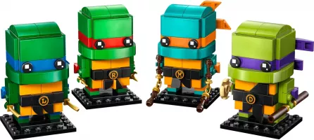 Set  LEGO BrickHeadz 40878 Teenage Mutant Ninja Turtles Figures