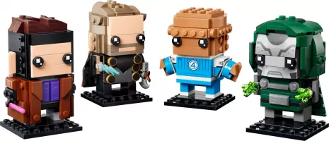 Set  LEGO BrickHeadz 40880 Avengers: Doomsday Héros et méchant