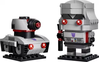 Set  LEGO BrickHeadz 40924 Megatron Robot & Vehicle