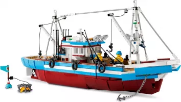Set LEGO Bricklink 910010 The Great Fishing Boat