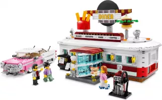 Set LEGO Bricklink 910011 1950s Diner