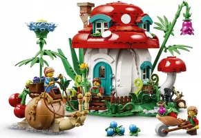Set LEGO Bricklink 910037 Mushroom House