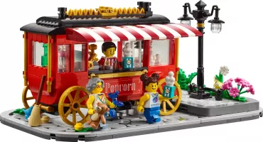 Set LEGO Bricklink 910052 Popcorn Wagon