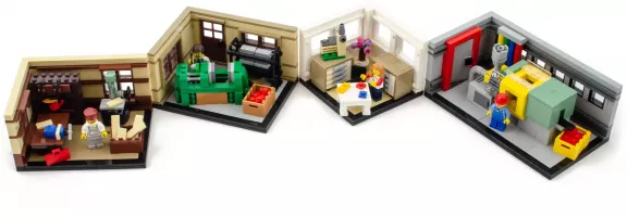 Set LEGO Bricklink BL19008 The LEGO Story