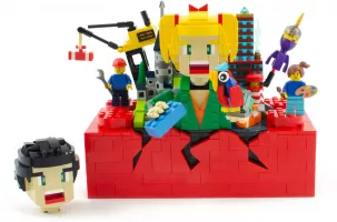 Set LEGO Bricklink BL19009 Imagine it! Build it!