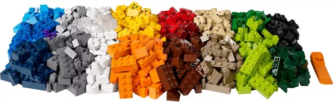Set  LEGO Bricks and More 10682 Creative Suitcase