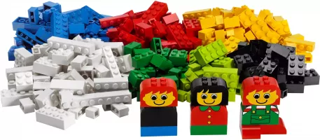Set LEGO Bricks and More 5587 Basic Bricks with Fun Figures