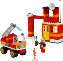 Set LEGO Bricks and More 6191 Fire Fighter Building Set