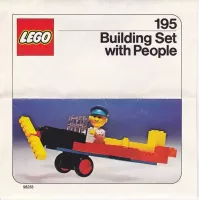 Set LEGO Building Set with People 195 Airplane
