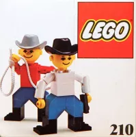 Set LEGO Building Set with People 210 Cowboys
