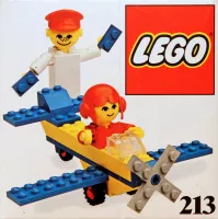 Set LEGO Building Set with People 213 Airplane ride
